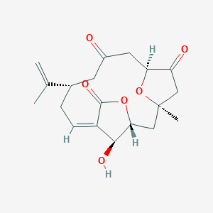 molecular formula C19H24O6 B1244824 Offwlzvjuhobdo-jorpyxkzsa- 