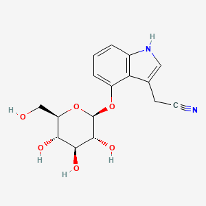 molecular formula C16H18N2O6 B1244826 Cappariloside A 
