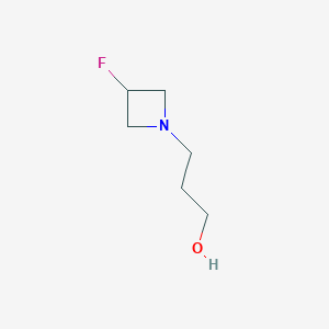 3-(3-Fluoroazetidin-1-yl)propan-1-ol