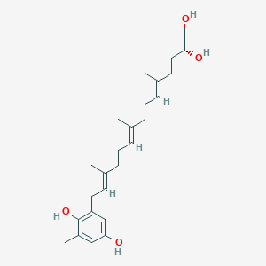 molecular formula C27H42O4 B1244839 Plastoquinone 1 