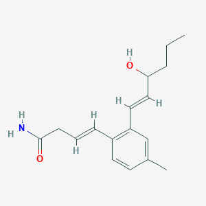 molecular formula C17H23NO2 B1244850 Lorneamide A 