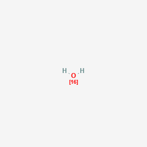 molecular formula H2O B1244865 Oxygen-16 atom 