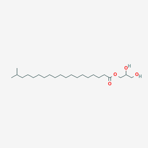 molecular formula C23H46O4 B1244873 2,3-Dihydroxypropyl 18-methylnonadecanoate 