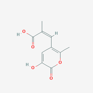 molecular formula C10H10O5 B1244876 Alcanivorone 