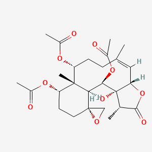 molecular formula C26H36O10 B1244894 junceellolide F 