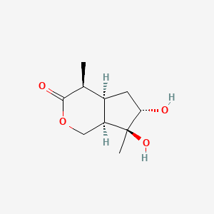 molecular formula C10H16O4 B1244903 异帕特里斯卡布罗 