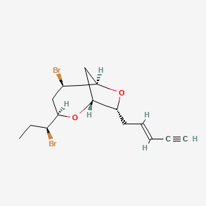 molecular formula C15H20Br2O2 B1244926 异前叶绿素 