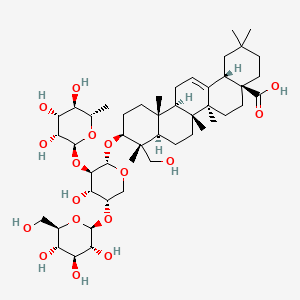 molecular formula C47H76O17 B1244927 龙胆皂苷 D CAS No. 68027-15-6