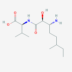 molecular formula C14H28N2O4 B1244929 缬草素 B 