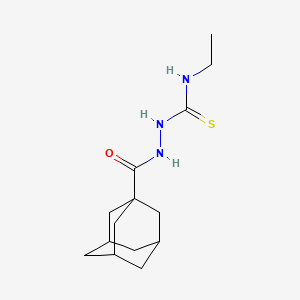 1-(Adamantane-1-carbonylamino)-3-ethyl-thiourea