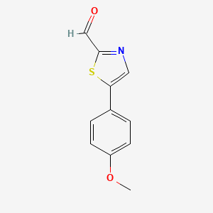 5-(4-Methoxyphenyl)thiazole-2-carbaldehyde