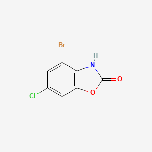 4-Bromo-6-chlorobenzo[d]oxazol-2(3H)-one