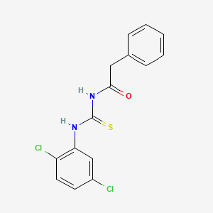 N-[(2,5-dichlorophenyl)carbamothioyl]-2-phenylacetamide