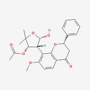 molecular formula C24H26O7 B1244974 (+)-Tephrorin A 