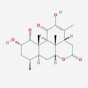 molecular formula C20H26O6 B1244978 Ailantinol F 