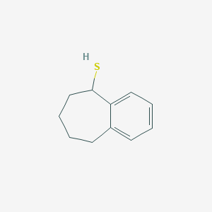 6,7,8,9-tetrahydro-5H-benzo[7]annulene-5-thiol