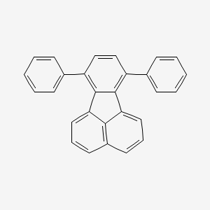 molecular formula C28H18 B1244984 7,10-Diphenylfluoranthene CAS No. 55087-78-0