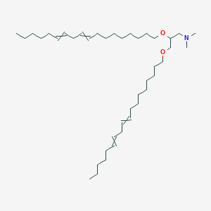 {2,3-bis[(9Z,12Z)-octadeca-9,12-dien-1-yloxy]propyl}dimethylamine