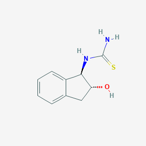 Thiourea, (2,3-dihydro-2-hydroxy-1H-inden-1-yl)-, trans-