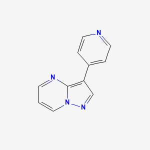 3-(4-Pyridyl)pyrazolo[1,5-a]pyrimidine