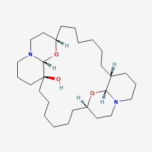 molecular formula C28H50N2O3 B1245024 去甲基西斯托斯海绵素 B 