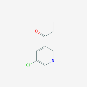 1-(5-Chloropyridin-3-YL)propan-1-one