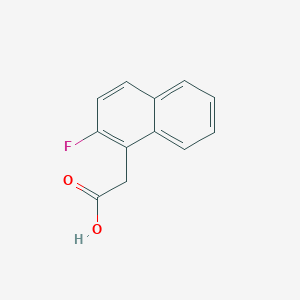 2-(2-Fluoronaphthalen-1-yl)acetic acid