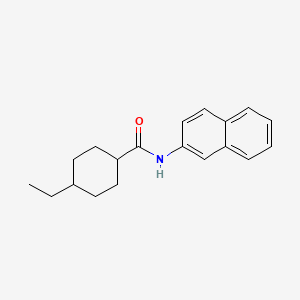 4-ethyl-N-(naphthalen-2-yl)cyclohexanecarboxamide