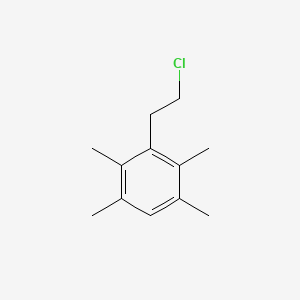 3-(2-Chloroethyl)-1,2,4,5-tetramethylbenzene