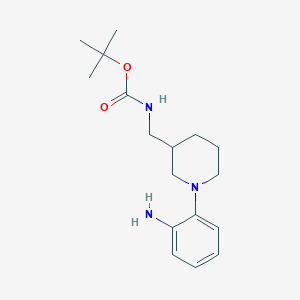 tert-Butyl ((1-(2-aminophenyl)piperidin-3-yl)methyl)carbamate