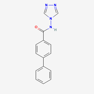 N-(4H-1,2,4-triazol-4-yl)biphenyl-4-carboxamide