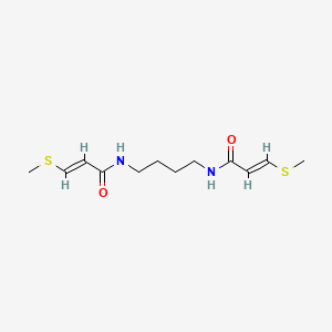 molecular formula C12H20N2O2S2 B1245046 阿格莱迪硫杜林 