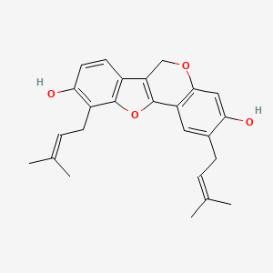 molecular formula C25H26O4 B1245051 Erycristagallin 