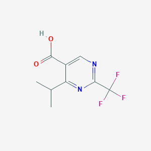 4-Isopropyl-2-trifluoromethyl pyrimidine-5-carboxylic acid