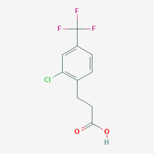 3-(2-Chloro-4-trifluoromethyl-phenyl)-propionic acid