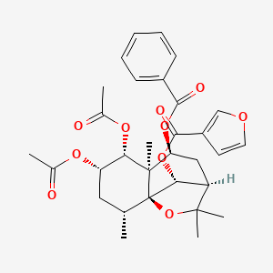 molecular formula C31H36O10 B1245070 环球霉素 E 