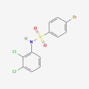 4-bromo-N-(2,3-dichlorophenyl)benzenesulfonamide