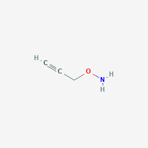 molecular formula C3H5NO B1245086 O-炔丙-2-基-羟胺 CAS No. 4616-54-0