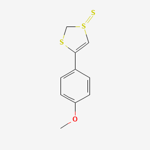 4-(4-Methoxyphenyl)-1-sulfanylidene-1,3-dithiole