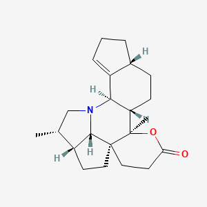 molecular formula C22H31NO2 B1245091 去氧卡利西菲林B 