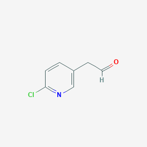 2-(6-Chloropyridin-3-YL)acetaldehyde