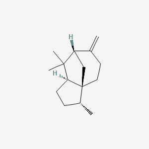 molecular formula C15H24 B1245098 beta-Cedrene CAS No. 546-28-1