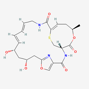 molecular formula C22H27N3O7S B1245102 Griseoviridin CAS No. 53216-90-3