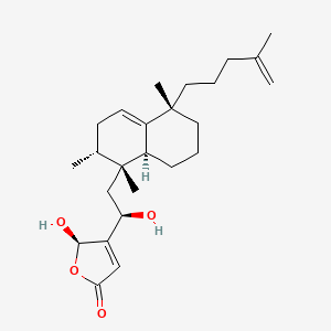 molecular formula C25H38O4 B1245104 二氢二氧化物 CAS No. 182136-94-3