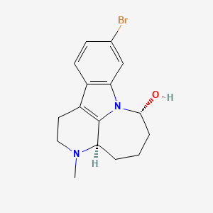 molecular formula C16H19BrN2O B1245105 树形乌拉树碱 C 