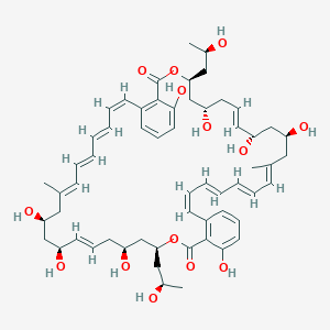 molecular formula C58H76O14 B1245114 Marinomycin B 