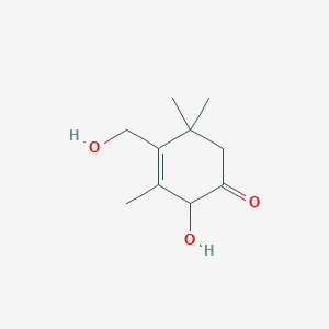 molecular formula C10H16O3 B1245125 藏红花素 L 