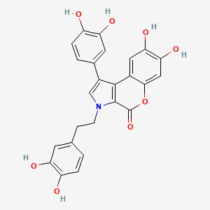 molecular formula C25H19NO8 B1245127 Ningalin B 