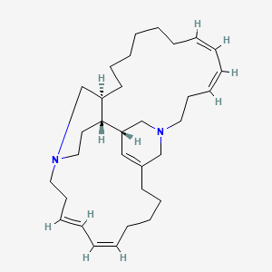 molecular formula C32H50N2 B1245129 Halicyclamine A 