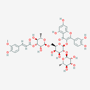molecular formula C43H48O23 B1245130 Amurenoside A 